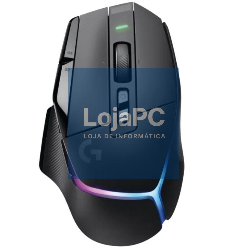 Rato Gaming sem fios Logitech G502 X Plus/ até 25600 DPI/ Preto