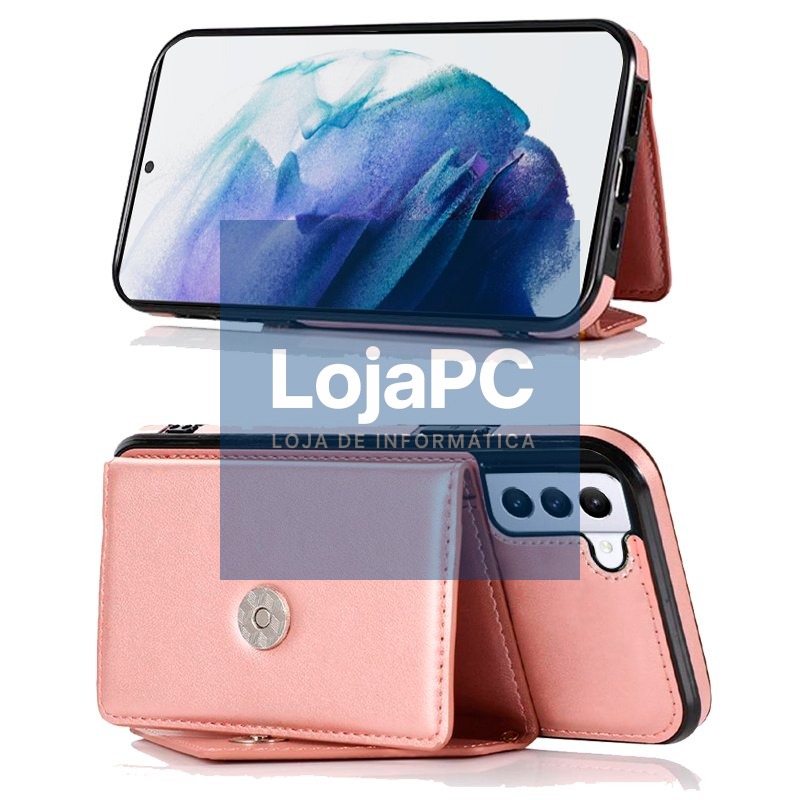 COOL Case for Samsung G996 Galaxy S21 Plus Hanging Wallet Pink — imagem 3