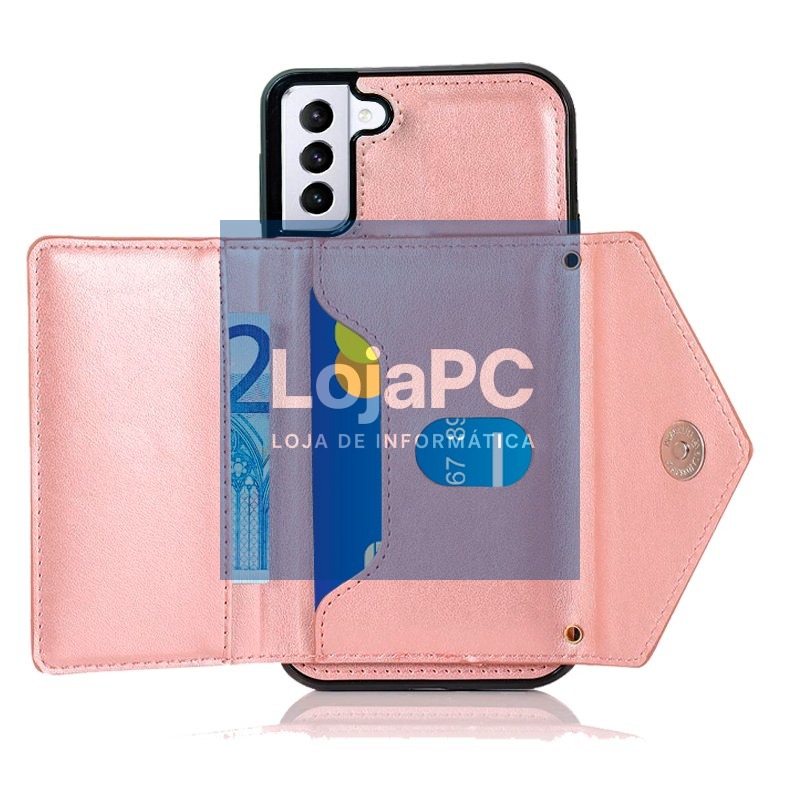 COOL Case for Samsung G996 Galaxy S21 Plus Hanging Wallet Pink — imagem 4