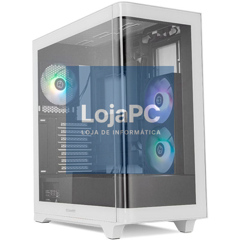Caixa Gaming Semi-torre Nox Hummer ETHER/ Branca y Preta