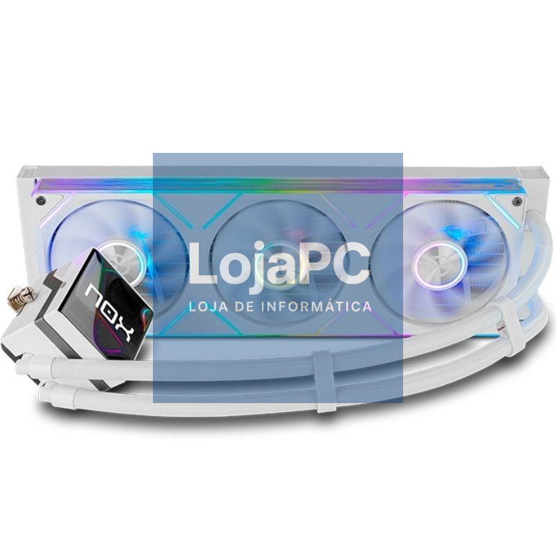 Sistema de Refrigeração líquida Nox M-360 LCD/ Branco