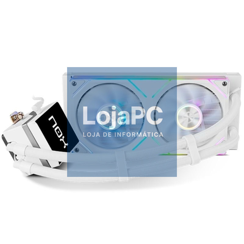 Sistema de Refrigeração líquida Nox M-240 LCD/ Branco