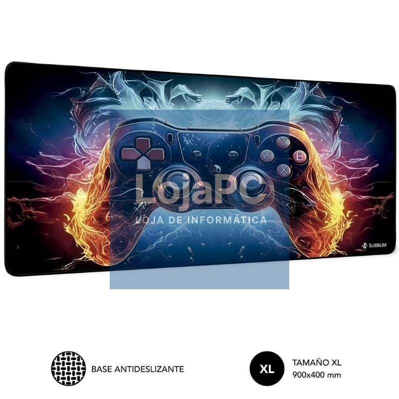 Tapete de rato Subblim GameCore XL Mouse Pad/ 900 x 400 x 3 mm