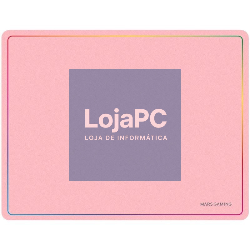 Tapete de rato Mars Gaming MMP124/ 360 x 260 x 3mm/ Rosa