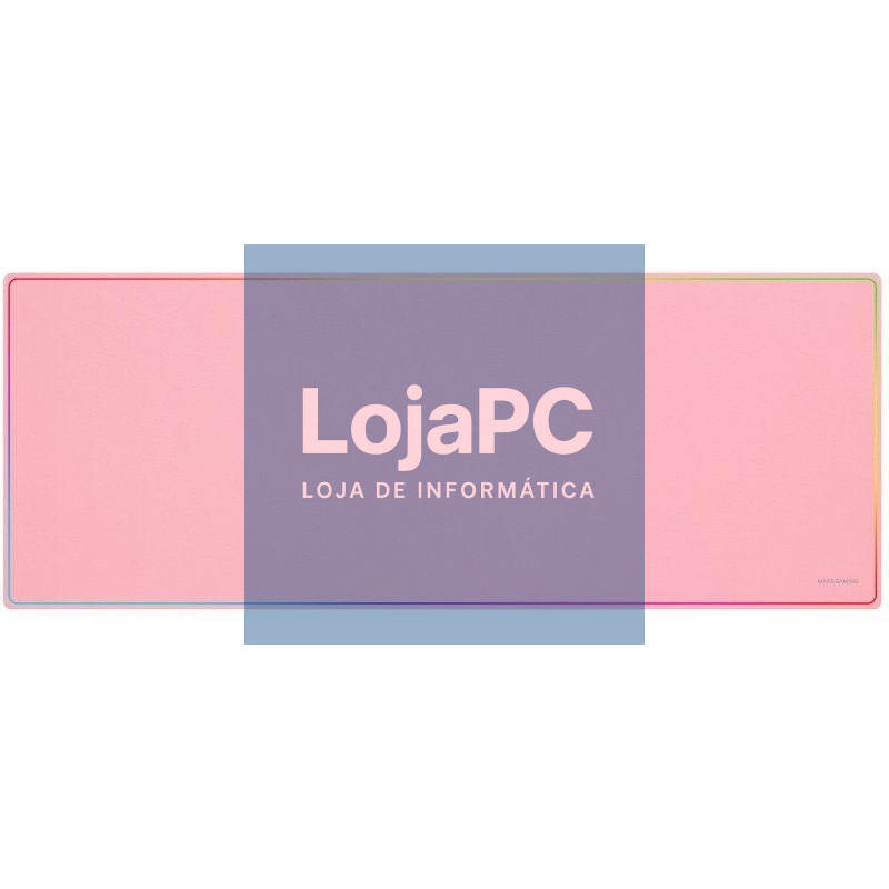 Tapete de rato Mars Gaming MMP224/ 880 x 330 x 3mm/ Rosa