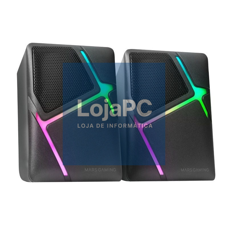 Colunas Mars Gaming MS-H/ 10W/ 2.0/ Pretos