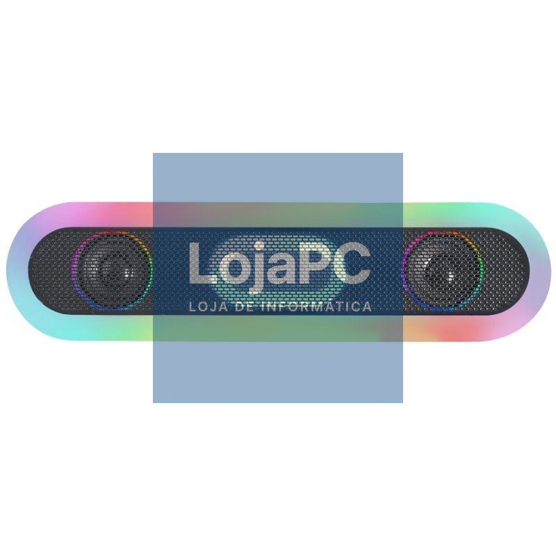 Barra de Som com Bluetooth Mars Gaming MSB-ORB/ 20W/ 2.0/ Preta