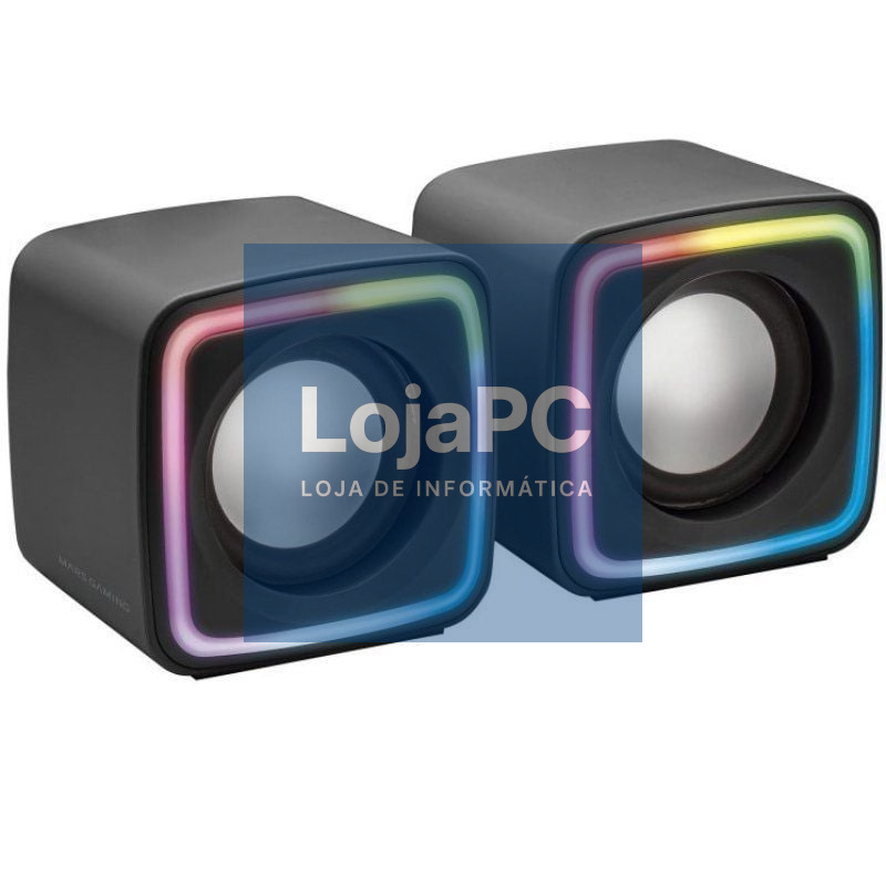 Colunas Mars Gaming MSCUBE/ 8W/ 2.0/ Pretos