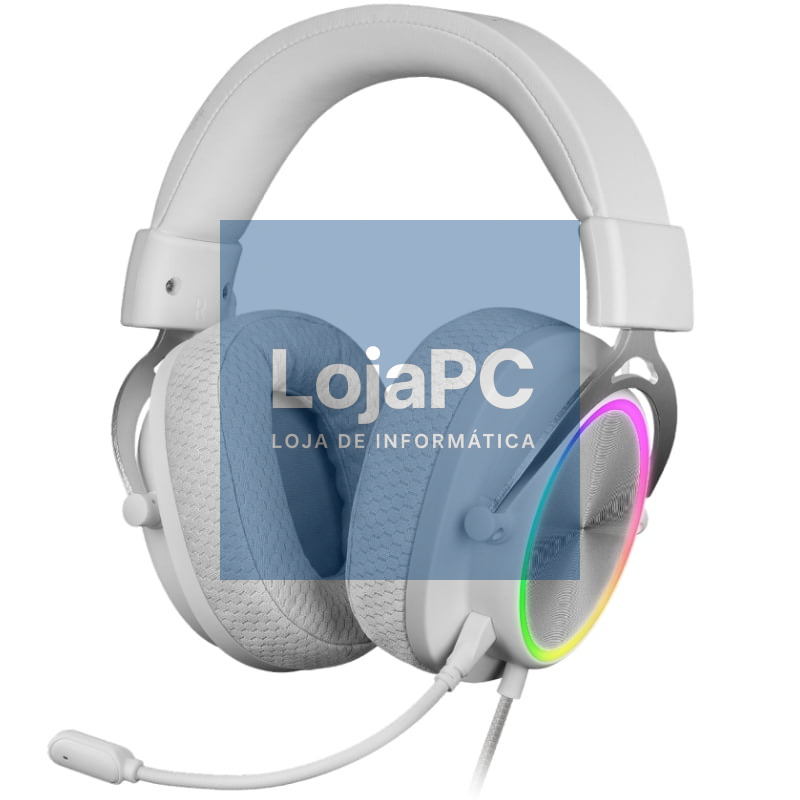 Auscultadores Gaming Sem Fios com Microfone Mars Gaming MH-FORGE/ Jack 3.5/ Bluetooth/ Brancos