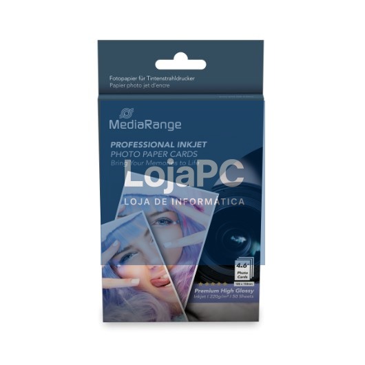 MEDIARANGE PHOTO PAPER MRINK104 A5 GLOSS