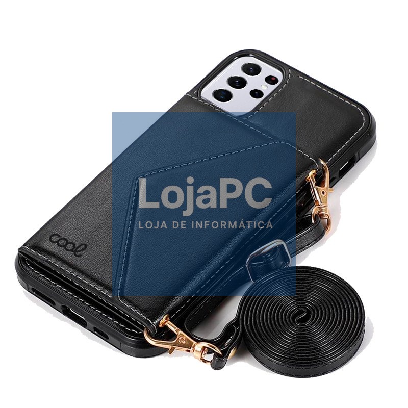 COOL Case for Samsung G998 Galaxy S21 Ultra Pendant Wallet Black — imagem 4