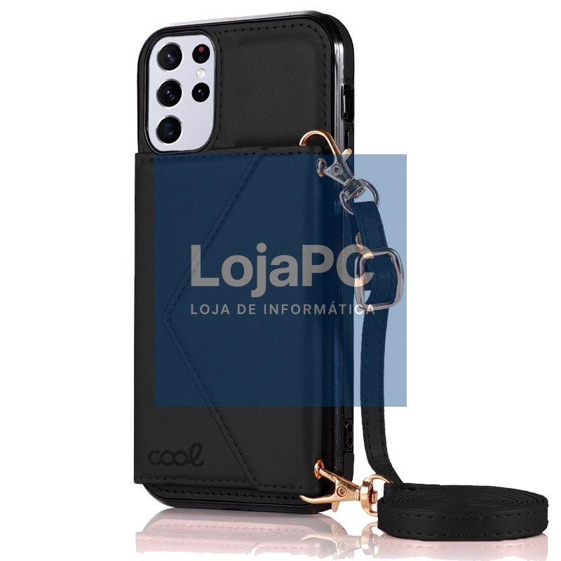 COOL Case for Samsung G998 Galaxy S21 Ultra Pendant Wallet Black