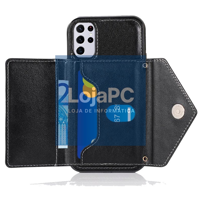 COOL Case for Samsung G998 Galaxy S21 Ultra Pendant Wallet Black — imagem 3