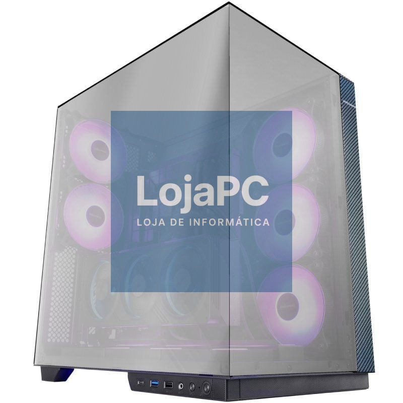 Caixa Gaming Torre Mars Gaming MC-3GFPRO/ Cristal Cromado