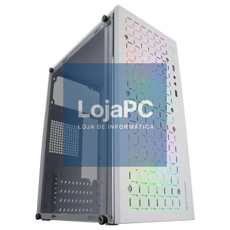 Caixa Gaming Mini-torre Mars Gaming MC-CORE/ Branca