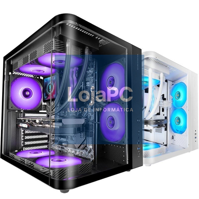 Caixa Gaming Semi-torre Mars Gaming MC-CURV