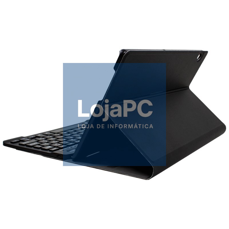 COOL Case for Samsung Galaxy Tab A7 T500 / T503 / T505 Smooth Leatherette Black Bluetooth Keyboard 10.4 Pulg — imagem 2