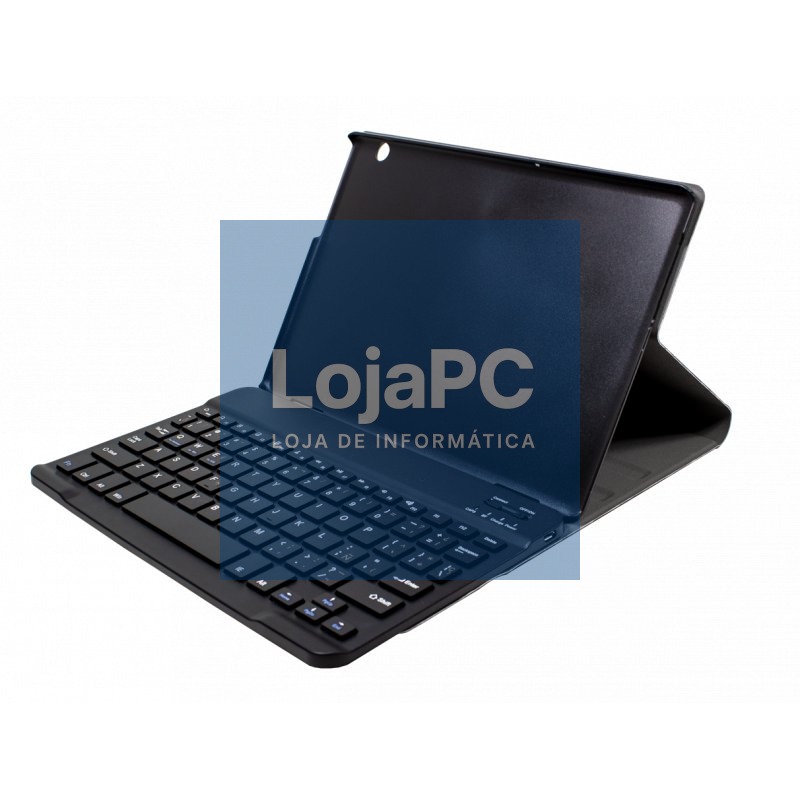 COOL Case for Samsung Galaxy Tab A7 T500 / T503 / T505 Smooth Leatherette Black Bluetooth Keyboard 10.4 Pulg — imagem 4