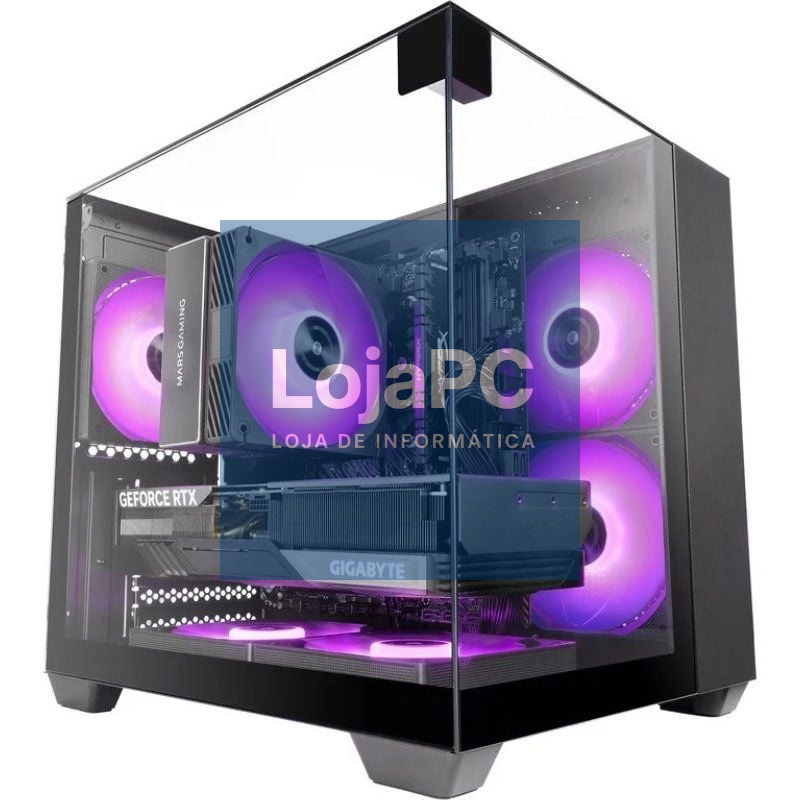 Caixa Gaming Semi-torre Mars Gaming MC-VISIONM