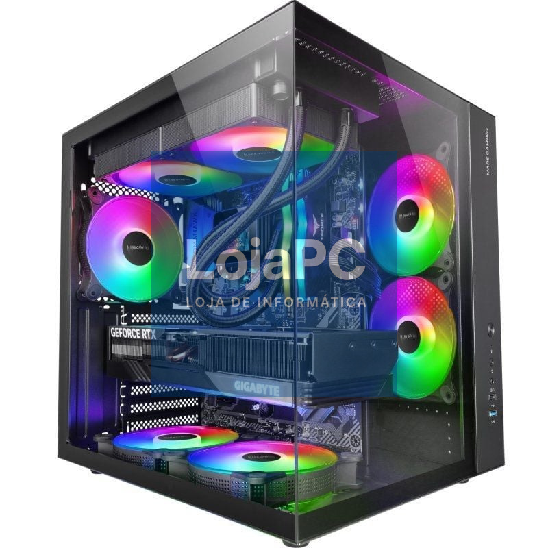 Caixa Gaming Semi-torre Mars Gaming MCV-ONE