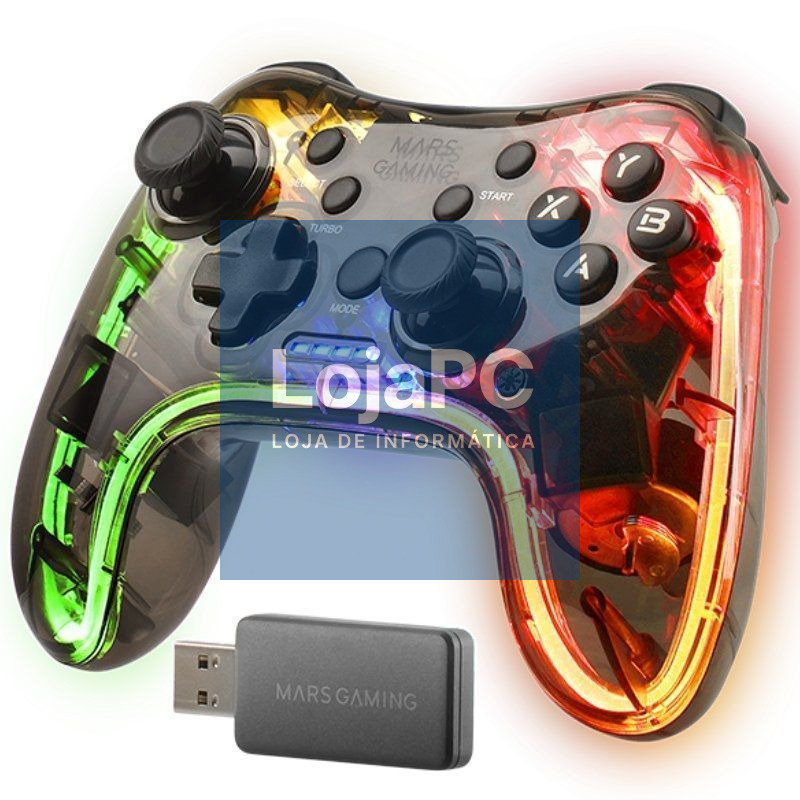 Gamepad Mars Gaming MGP-24 sem fios