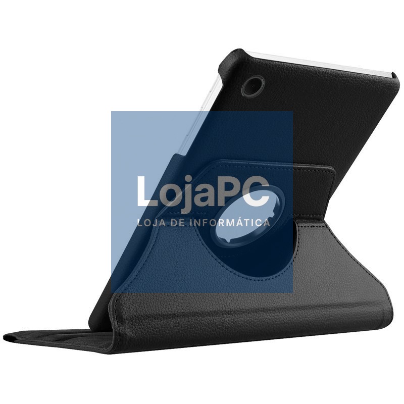 COOL Case for Samsung Galaxy Tab A8 X200 / X205 Smooth Leatherette Black 10.5 inch — imagem 3