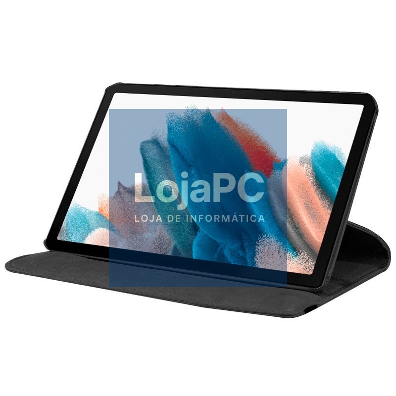COOL Case for Samsung Galaxy Tab A8 X200 / X205 Smooth Leatherette Black 10.5 inch — imagem 2