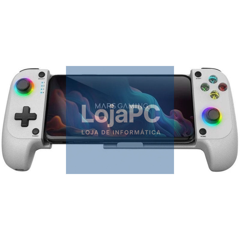 Gamepad Mars Gaming MGPX sem fios/ Branco
