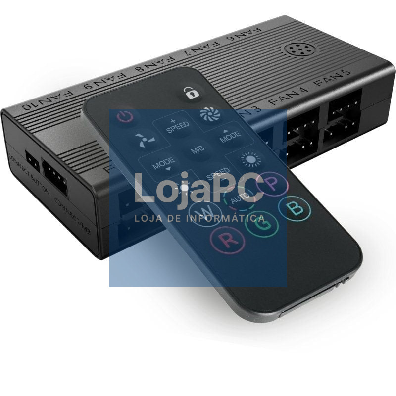 Controlador Hub Remoto Mars Gaming MF-HUB para Ventoinhas ARGB