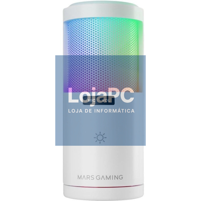 Microfone Mars Gaming MMIC-SC / USB 2.0/ Branco
