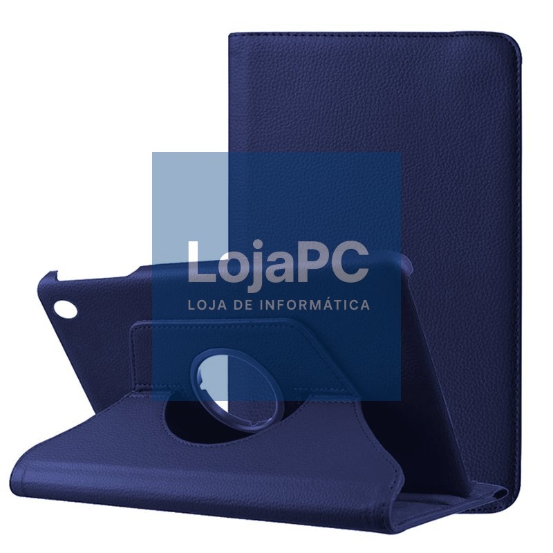 COOL Case for Samsung Galaxy Tab A8 X200 / X205 Smooth Leatherette Blue 10.5 inch