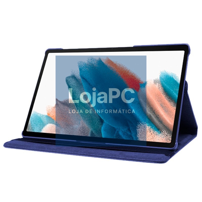 COOL Case for Samsung Galaxy Tab A8 X200 / X205 Smooth Leatherette Blue 10.5 inch — imagem 2