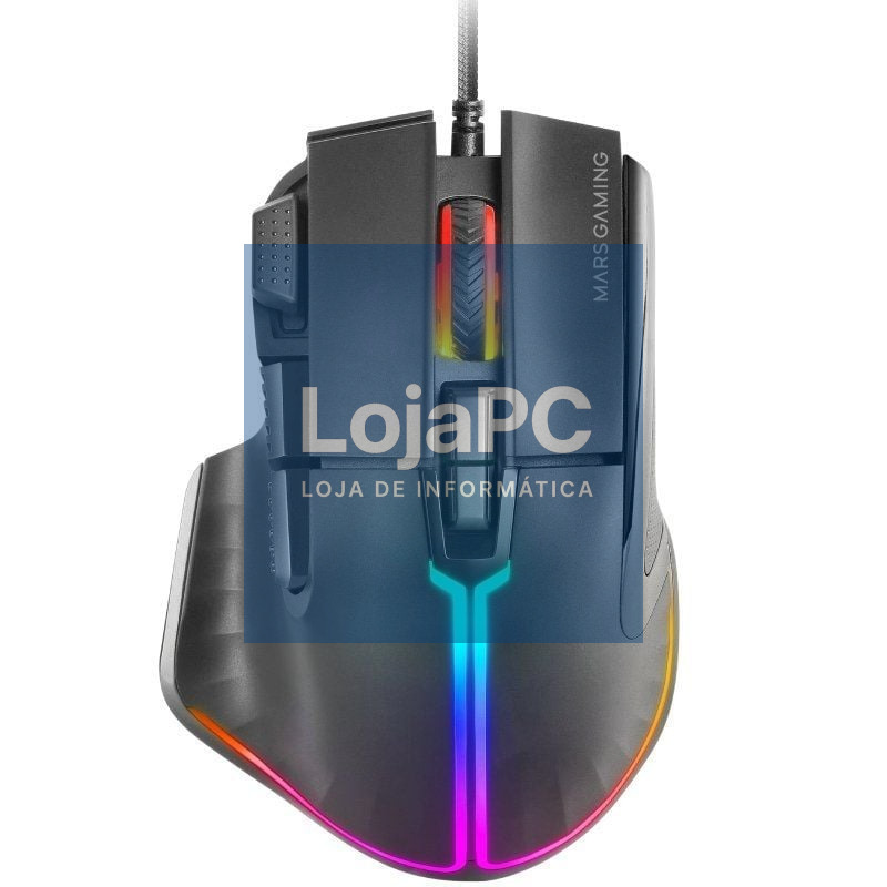 Rato Gaming Mars Gaming MM-XT/ até 12800 DPI