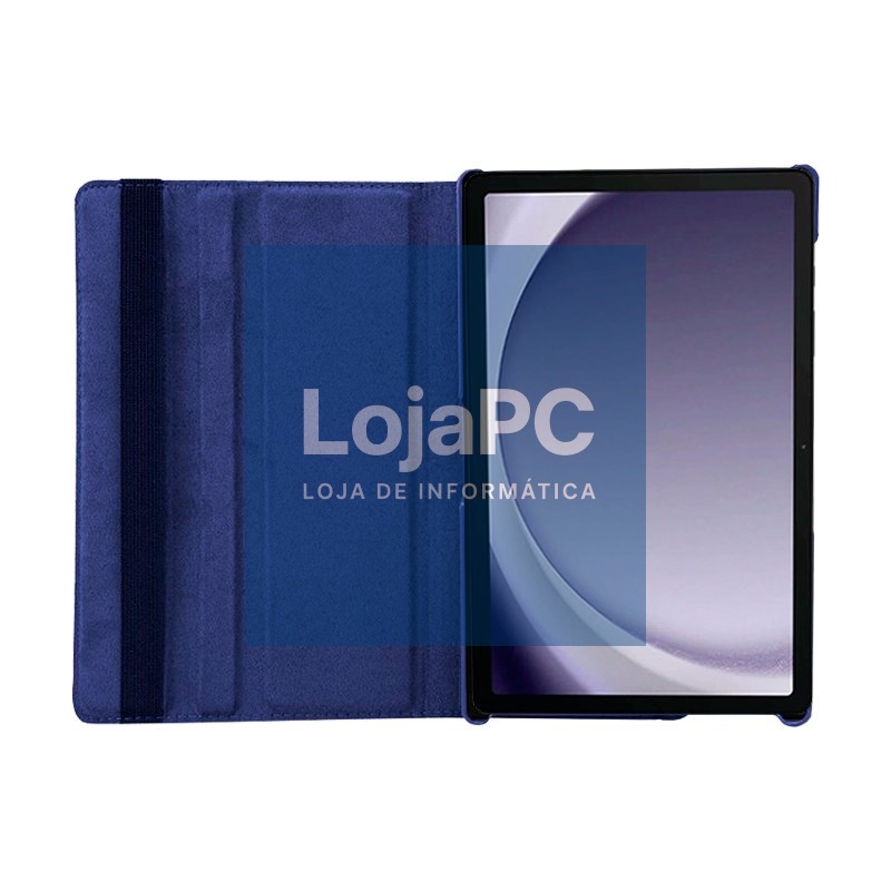 COOL Case for Samsung Galaxy Tab A9 / Tab A11 Leatherette Blue 8.7 inch — imagem 4