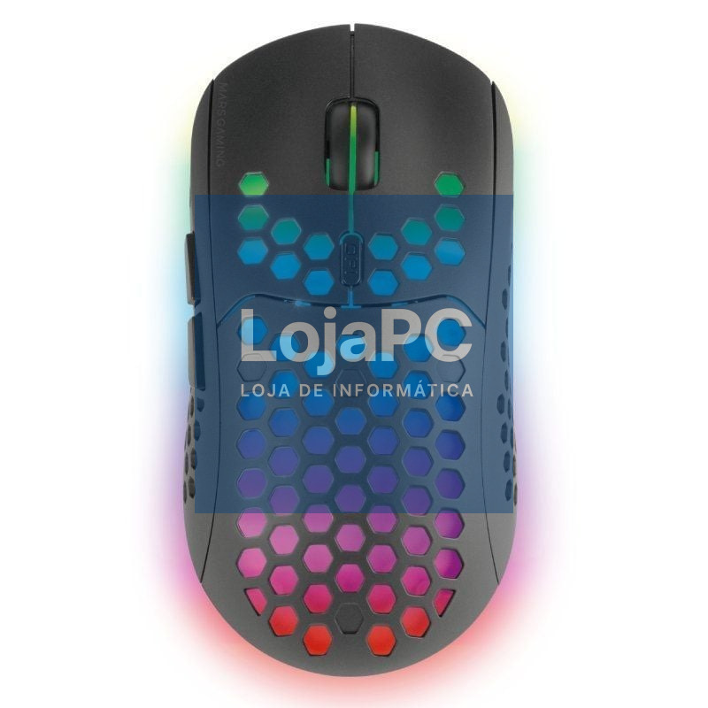 Rato Gaming sem fios Mars Gaming MMW3/ Bateria recarregável/ até 3200 DPI