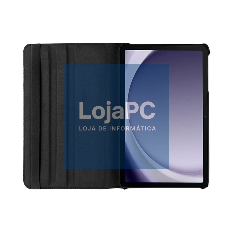 COOL Case for Samsung Galaxy Tab A9 / Tab A11 Smooth Leatherette Black 8.7 inch — imagem 3