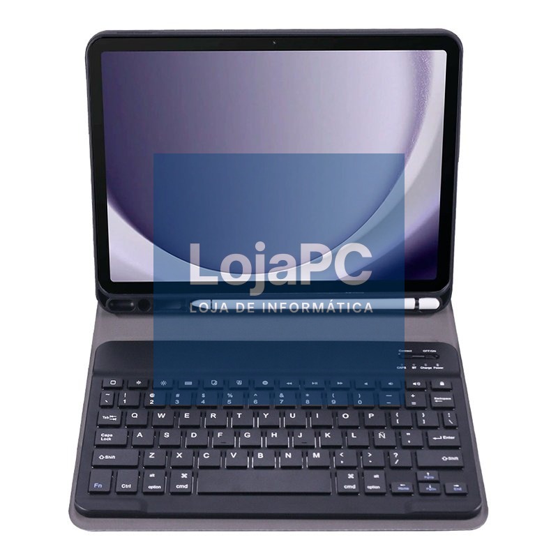 COOL Case for Samsung Galaxy Tab A9 Plus / A11 Plus Bluetooth Keyboard Black — imagem 2