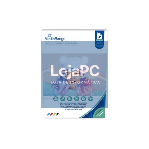 MEDIARANGE PHOTO PAPER MRINK103 A4 BRILLO