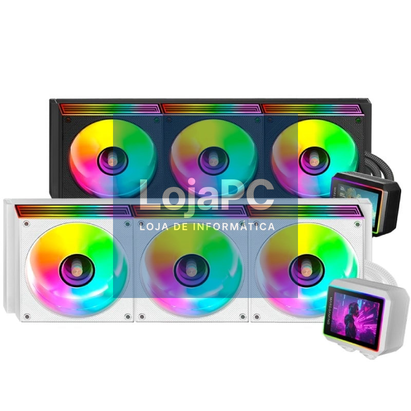Sistema de Refrigeração líquida Mars Gaming ML-VISIONII360/ Branco