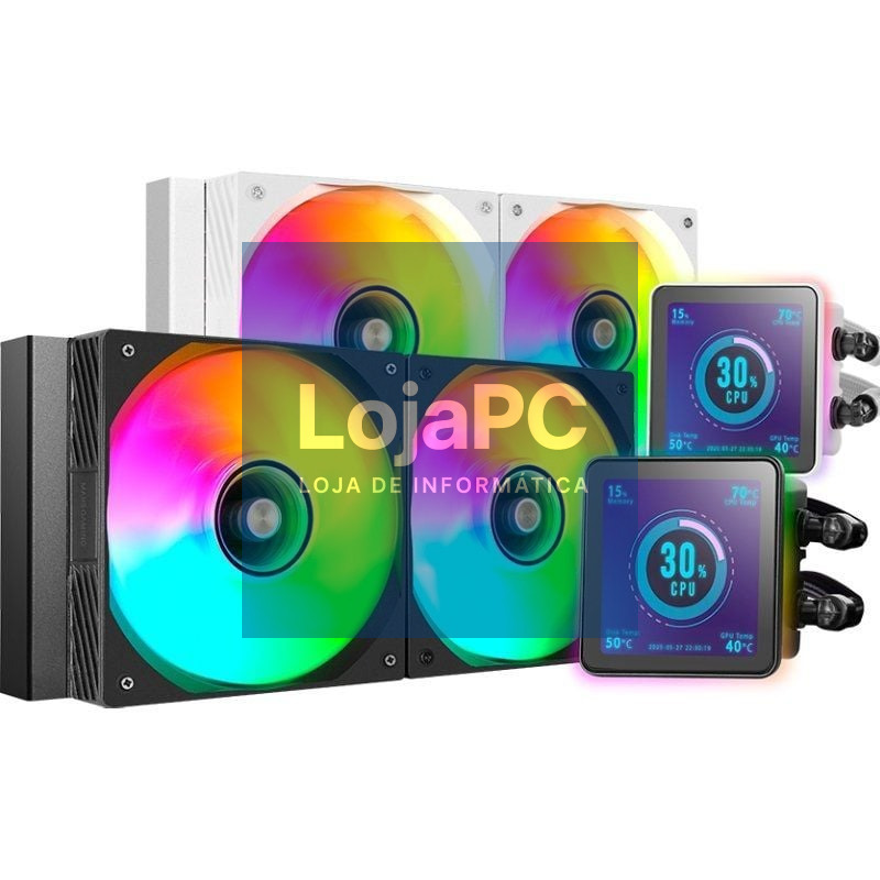 Sistema de Refrigeração líquida Mars Gaming ML-VISIONPRO240/ Preto