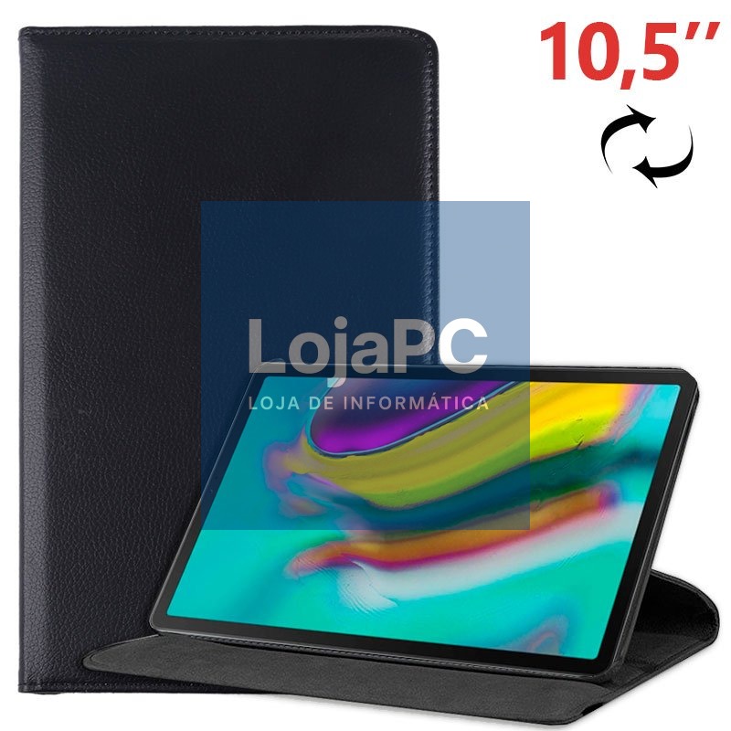 COOL Case for Samsung Galaxy Tab S5e T720 / T725 Black Leatherette 10.5 inch