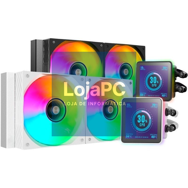 Sistema de Refrigeração líquida Mars Gaming ML-VISIONPRO240/ Branco
