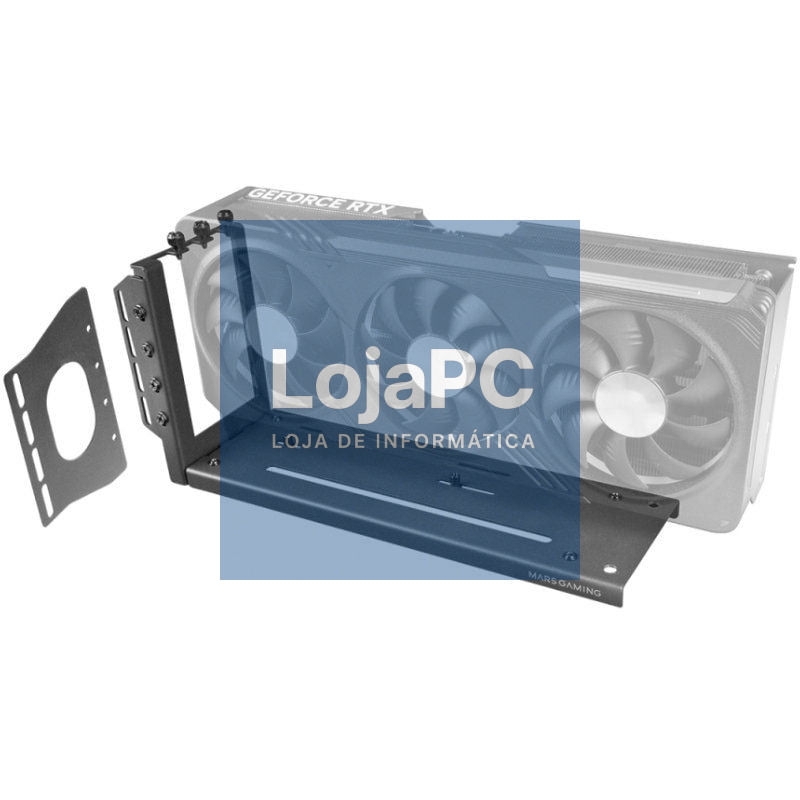 Suporte para Placa gráfica Mars Gaming MCA-GCV/ Compatibilidad Universal/ Preto