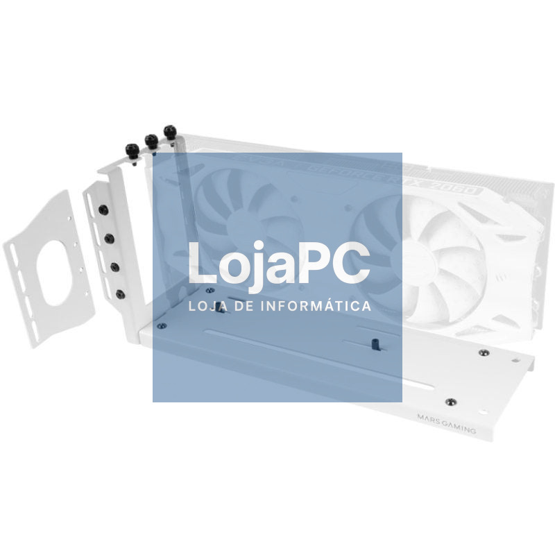 Suporte para Placa gráfica Mars Gaming MCA-GCV/ Compatibilidad Universal/ Branco