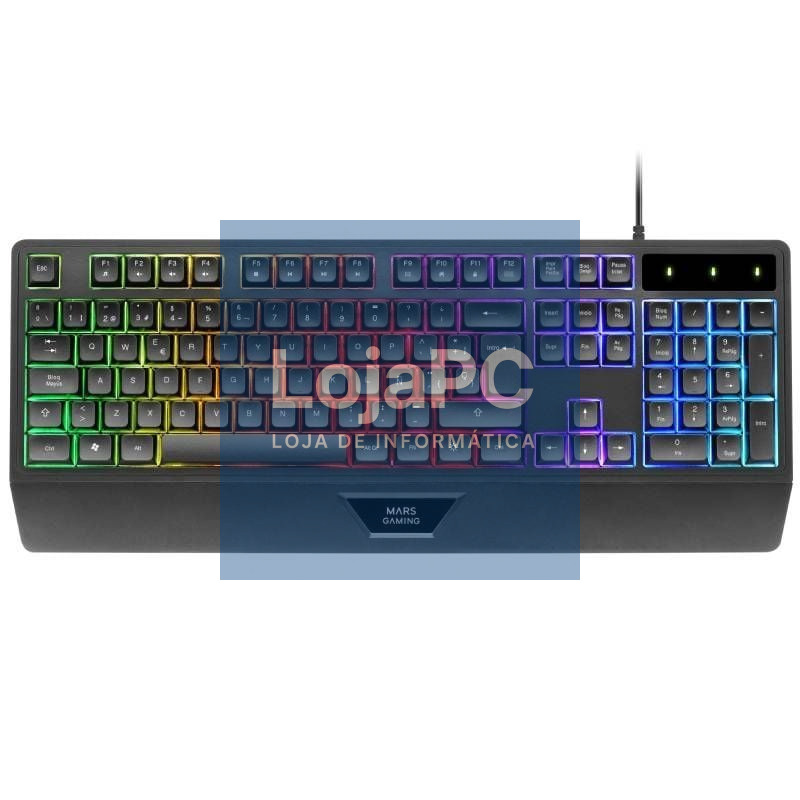 Teclado Gaming SemiMecánico Mars Gaming MK124