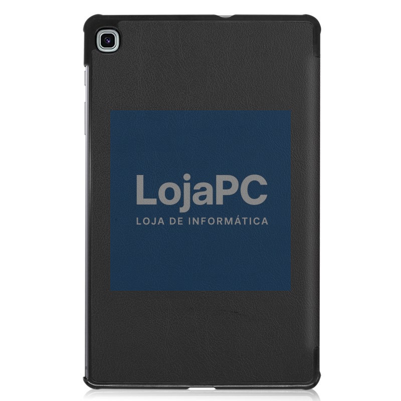 COOL Case for Samsung Galaxy Tab S6 Lite / S6 Lite 2022 / 2024 (P610 / P615 / P619) Black Leatherette 10.4 inch — imagem 3