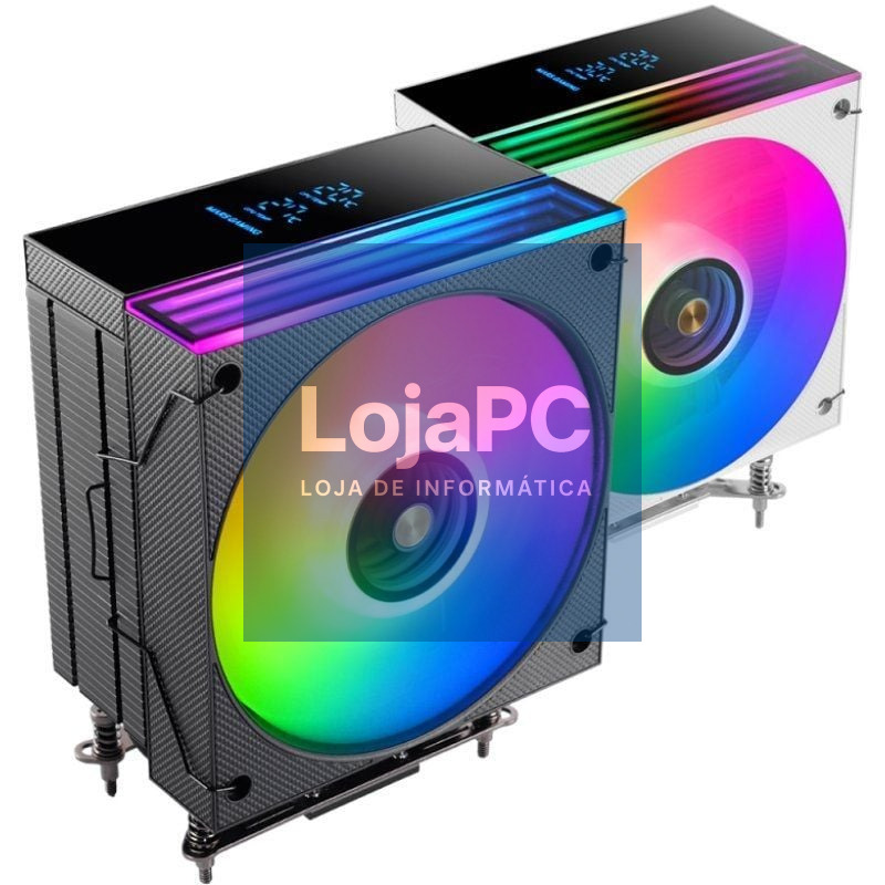 Ventoinha com Dissipador Mars Gaming MCPU-LCD/ 12cm