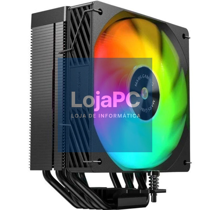 Ventoinha com Dissipador Mars Gaming MCPU-X5ARGB/ 12cm