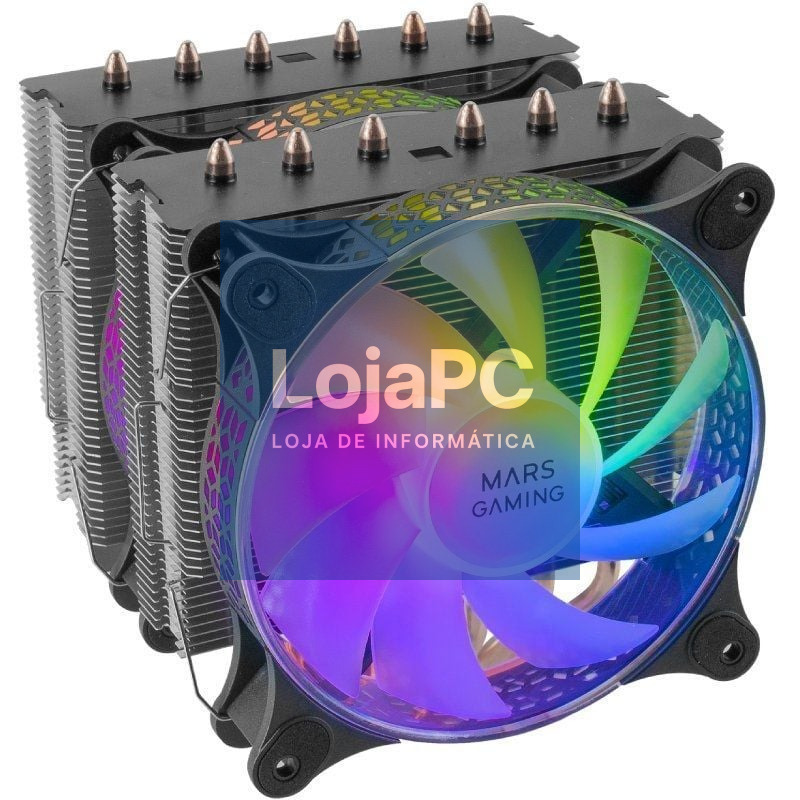 Ventoinha com Dissipador Mars Gaming MCPU-XT/ 12cm