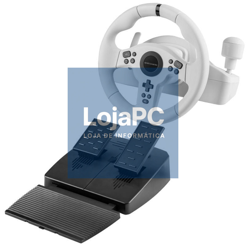Volante com Pedales y Cambio de Marchas Manual Mars Gaming MWH-RSXONE